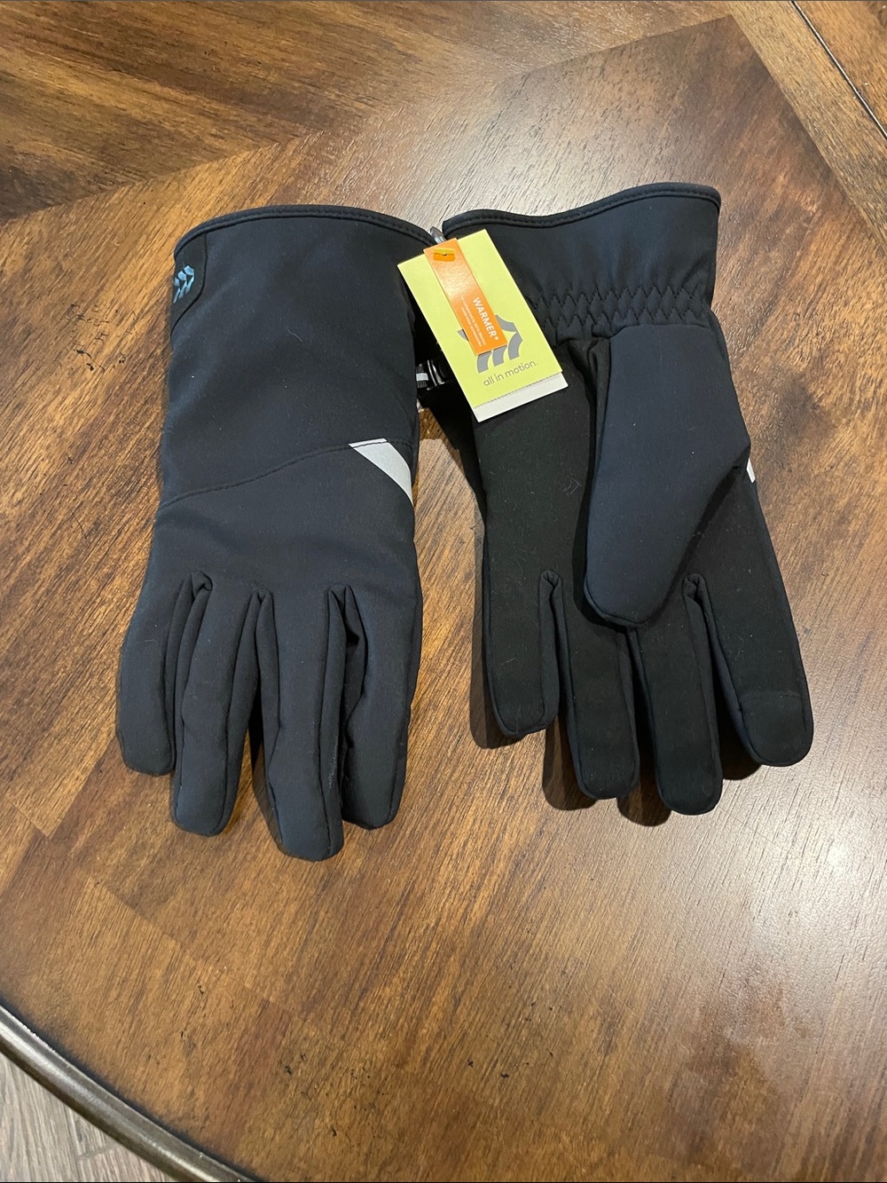 Men's Black Winter Gloves - Lightweight Cold-Weather Gloves